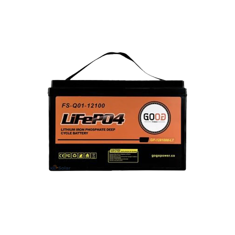 عکس اصلی باتری خورشیدی GoGo Power GP-1282000-LT گوگو پاور 12 ولت 200 آمپر