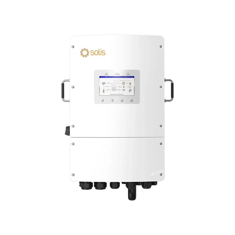 عکس اصلی اینورتر هیبرید 15KW برند Solis مدل S6-EH3P15K02-NV-YD-L سه فاز