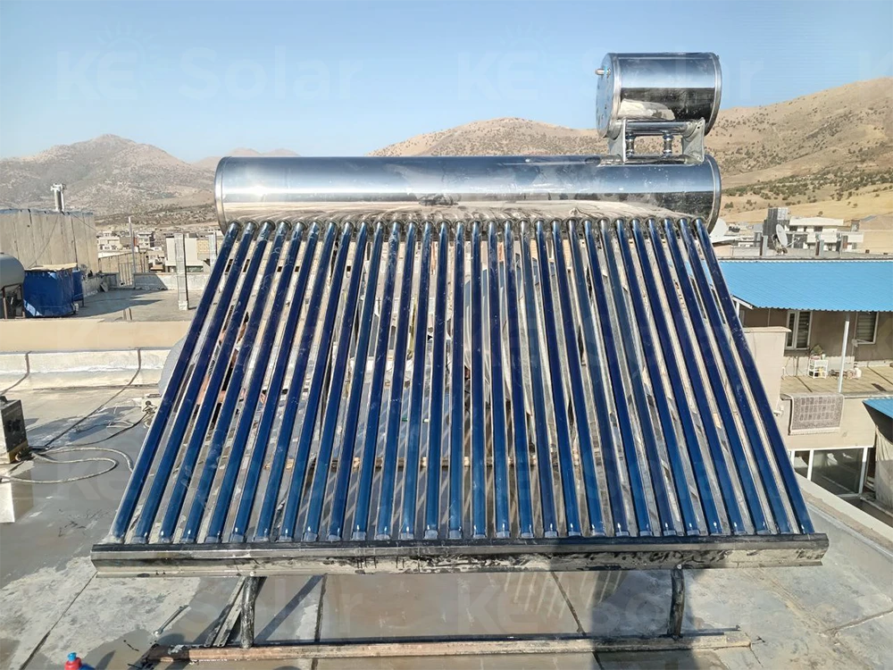 سیستم آبگرمکن خورشیدی در بانه