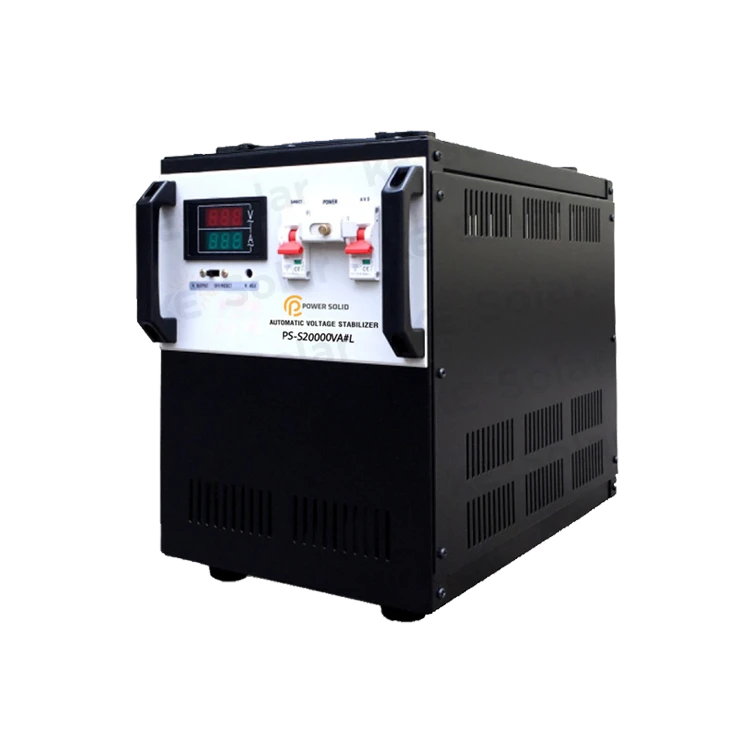عکس شماره:0 , استابلایزر سروو موتوری (تثبیت کننده ولتاژ) 20KVA برند Power Solid تک فاز PS-S20000VA#L