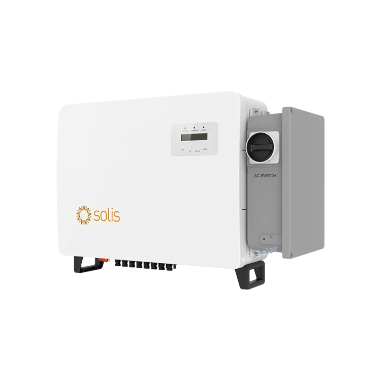 عکس اصلی اینورتر آنگرید 33KW برند Solis مدل S6-GC-33K-US سه فاز