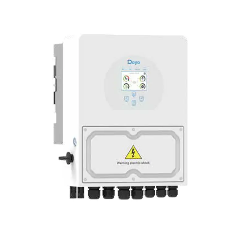 عکس اصلی اینورتر هیبرید برند Deye مدل SUN-6K-SG04LP1-EU تک فاز